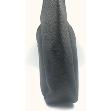 Melen Shoes Lively Siyah Çıtçıt ve Fermuar Kapama Iç Bölmeli El Kol ve Omuz Çantası