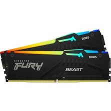 32GB KINGSTON FURY BEAST RGB DDR5 6000Mhz KF560C36BBEAK2/32 2x16