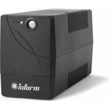 İnform Inform Ups Guardian 600A 7-20DK Kesintisiz Güç Kaynağı 10 VA Güç Seçeneği ile Uzun Süreli Çalışma