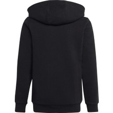 adidas U 3s Fl Fz Hood Çocuk Siyah Günlük Stil Sweatshirt HR6331