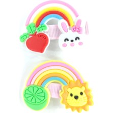 Tedz Collection Aslan ve Kedi Figürlü Pens Toka