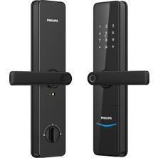 Philips DDL603E-5HWS Akıllı Kollu Kapı Kilidi, Wifi, Şifre, Kart, Parmaz İzi