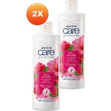 Avon Care Ahududu ve Hibiscus Kokulu Şampuan ve Saç Bakım Kremi 700 ml İkili Set