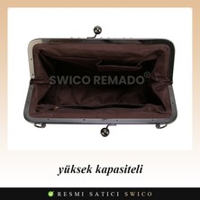 Swico Remado Kadınlar Için Şık Vintage Omuz Çantası (Yurt Dışından)