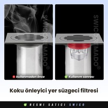 Swico Remado Yer Sifonu Filtresi 2 Adet (Yurt Dışından)