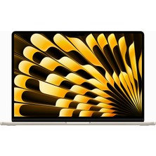 Apple MacBook Air M2 Çip 8GB 256GB SSD macOS 15" Taşınabilir Bilgisayar Yıldız Işığı MQKU3TU/A