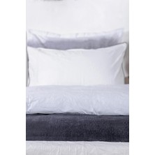 Ecocotton Alin Tek Kişilik Nevresim Takımı %100 Pamuk Ütü Istemeyen Baskılı Siyah 160X220 cm