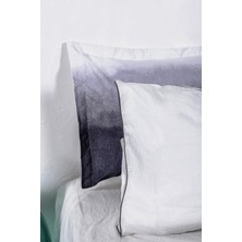 Ecocotton Alin Tek Kişilik Nevresim Takımı %100 Pamuk Ütü Istemeyen Baskılı Siyah 160X220 cm