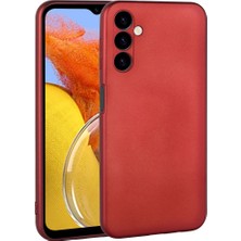 Case 4U Samsung Galaxy M14 Kılıf Kamera Korumalı Premier Silikon Lüks Ince Mat Renkli Yumuşak Silikon Kapak