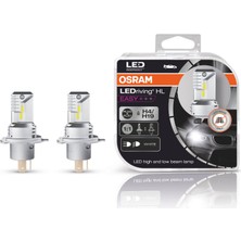 Osram H4 LED Far Ampulü 12V 64193DWESY-HCB (1 Takım - 2 Adet)