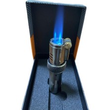 Elif Füme 3 Jetli Pürmüzlü Silindir Puro Çakmağı 709439