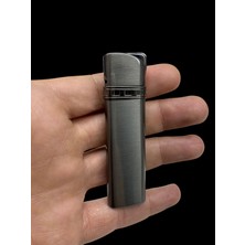 Elif Slim Gazlı Pürmüzlü Çakmak Füme 809144