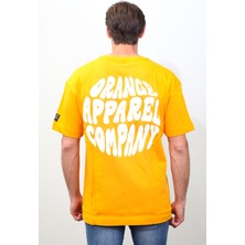 Sar-Esh Orange Company Sırt Baskılı 3 Iplikli Oversize T-Shirt