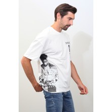 Sar-Esh Oversize 21 Savage Full Baskılı T-Shirt