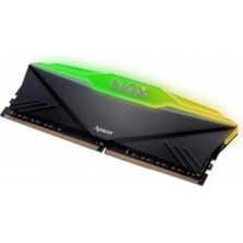 Apacer Nox Rgb Aura Black 8gb 3200MHZ CL16 Ddr4 Gaming Ram (AH4U08G32C28YNBAA-1)