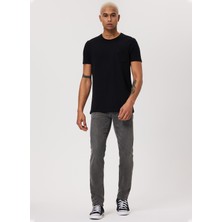 Lee Cooper Newmixed Erkek %100 Pamuk Polo Yaka T-Shirt Siyah