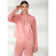 Dkny Jeans Kapüşon Yaka Düz Bronz Kadın T-Shirt DP2T9199