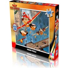 KS Games Cars Uçaklar  200 Parça Çocuk Puzzle