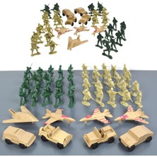 Belovee 48 Adet Soluk Figürleri Pretend Play Wargame Layout Party Favors Için Ayarlandı (Yurt Dışından)