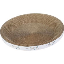 Belovee Kediler Scratcher Karton Kedi Çizici Yatak Salonu Kase Kanepe Oluklu Çizik 43CM (Yurt Dışından)