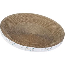 Belovee Kediler Scratcher Karton Kedi Çizici Yatak Salonu Kase Kanepe Oluklu Çizik 43CM (Yurt Dışından)