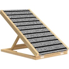 Belovee Pet Merdiveni Kedi Merdiven 2 Seviyeleri Yükseklik Ayarlanabilir Anti -Slip Köpek Rampası Araba Için (Yurt Dışından)