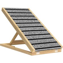 Belovee Pet Merdiveni Kedi Merdiven 2 Seviyeleri Yükseklik Ayarlanabilir Anti -Slip Köpek Rampası Araba Için (Yurt Dışından)