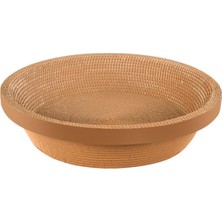 Belovee Cat Scratcher Karton Kanepe Yatak Yuvarlak Kedi Çizme Tahtası Büyük Çıkartmalar Için Oluklu (Yurt Dışından)