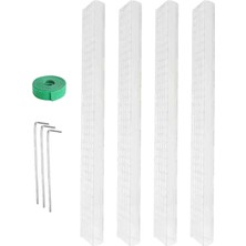 Belovee 4pcs Bitki Desteği Balkon Iç Mekan Saksı Bitki Için Bağlanabilir Bitki Bahçeleri (Yurt Dışından)