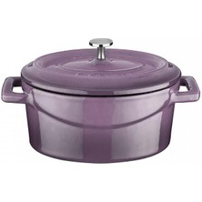 Lava Döküm Mini Oval Tencere. Trendy Serisi Ölçü 9X12CM.