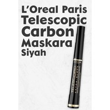 L'Oréal Paris Loreal Paris Telescopic Carbon Black Maskara Siyah