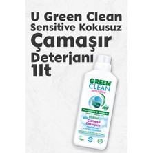 U Green Clean Green Clean Sensıtıve Kokusuz Çamaşır Deterjanı 1 L