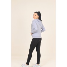 Women Update Fermuarlı Kapüşonlu Sweatshirt