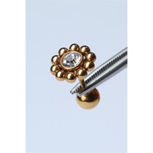HD Piercing Retro Seri 3 Gold Piercing
