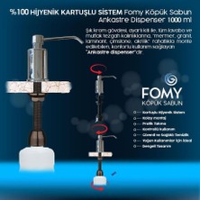 Fomy Köpük Sabun Ankastre Siyah Dispenser 1000 ml