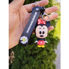 Bade Hediyelik Sevimli Minnie Mouse  Anahtarlık ve Çanta Süsü