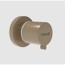 Creavit Aç - Kapa Ara Kesme Valfi 1/2 - 1/2 Mat Cap