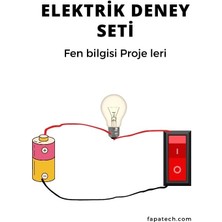 Fapatech Elektrik Deney Seti - Öğrenci Eğitim Elektrik Devresi
