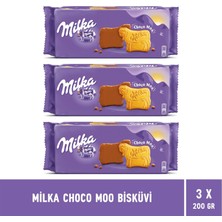 Milka Choco Moo Bisküvi 200  gr - 3 Adet