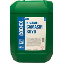 Cod-Ex Kıvamlı Çamaşır Suyu 4 L x 2 Adet