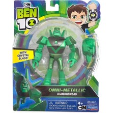 Playmates BEN10 Aksiyon Figürleri Metalik Tema Diamond Head BEN61000