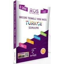 Karekök Yayıncılık 8. Sınıf LGS Türkçe Beceri Temelli Yeni Nesil Sorular