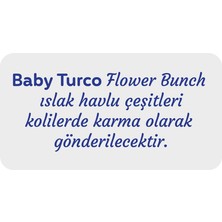 Baby Turco Flower Bunch Islak Havlu 3X90 (270 Yaprak)