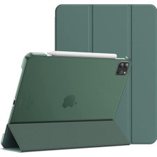 MobaxAksesuar Apple iPad Pro 11 4. Nesil 3. Nesil 2022 2021 Kılıf PU Deri Smart Standlı Case A2377 A2459 A2301 A2460