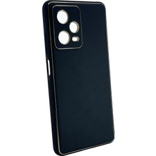 Nettech Xiaomi Redmi Note 12 Pro Uyumlu Coco Leather Seri Arka Koruma Kılıf