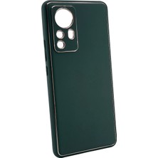 Nettech Xiaomi Mi 12 Pro Uyumlu Coco Leather Seri Arka Koruma Kılıf