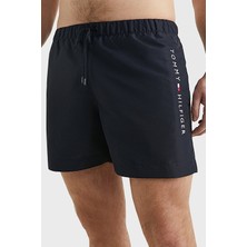 Tommy Hilfiger Regular Fit Deniz Şortu Cepli Mayo Short Erkek Mayo Short UM0UM02885 Dw5