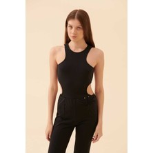 ROMAN Beli Açık Bluz Siyah Y2323003_001