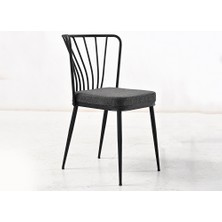 Tubix 229-B Taç Siyah Sandalye