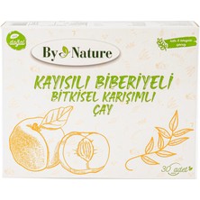 ByNature Kayısılı Biberiyeli Bitkisel Karışımlı Çay 30'lu Paket